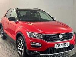 Red Used 2021 VW T-Roc Active SUV | £16,775 (Fair price)