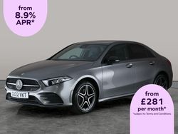 Grey Used 2022 Mercedes A250 AMG line Sedan | £20,393 (Good price)