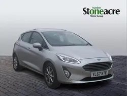Silver Used 2017 Ford Fiesta Zetec Hatchback | £9,990 (A bit pricey)