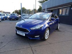 Blue Used 2016 Ford Focus Zetec Hatchback | £4,295 (Fair price)