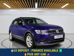 Blue Used 2018 VW Tiguan SE SUV | £12,999 (Fair price)