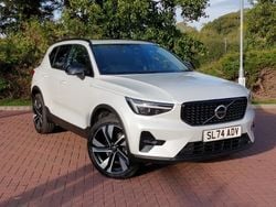 White Used 2024 Volvo XC40 Ultra SUV | £35,998 (Expensive)
