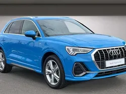 Blue Used 2019 Audi Q3 S-Line SUV | £18,691 (Fair price)