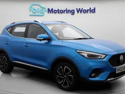 Blue Used 2022 MG ZS Exclusive Sedan | £14,200 (Fair price)