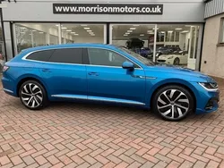 Kingfisher blue Used 2022 VW Arteon R-line Estate | £27,995 (Fair price)