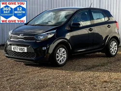 Black Used 2017 Kia Picanto 2 Hatchback | £9,299 (Expensive)