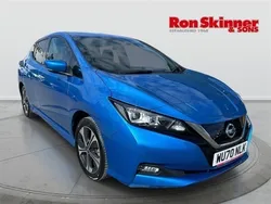 Blue Used 2020 Nissan Leaf N-TEC Hatchback | £13,799 (Expensive)