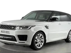 White Used 2020 Land Rover Range Rover Sport HSE Dynamic SUV | £29,720 (Super price)