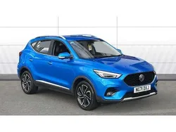 Blue Used 2021 MG ZS Exclusive Sedan | £12,480 (Fair price)