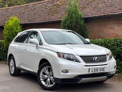White Used 2010 Lexus RX450h SUV | £9,995