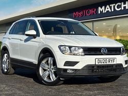 White Used 2020 VW Tiguan Match SUV | £17,349 (Fair price)