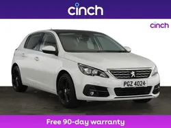 White Used 2020 Peugeot 308 Allure Hatchback | £9,599 (Fair price)