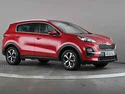 Red Used 2021 Kia Sportage 2 SUV | £13,498 (Fair price)