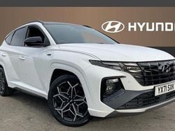 White Used 2021 Hyundai Tucson N Line SUV | £19,602 (A bit pricey)