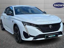 Okenite white Used 2024 Peugeot e-308 GT Hatchback | £22,259 (A bit pricey)