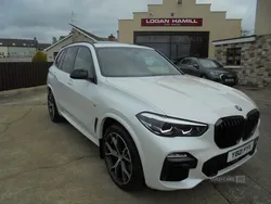 White Used 2021 BMW X5 M Sport SUV | £43,950 (Good price)