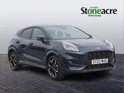 Blue Used 2022 Ford Puma ST-Line X SUV | £15,495 (Fair price)