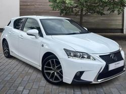 White Used 2016 Lexus CT200h Sport Line Hatchback | £14,981 (Expensive)