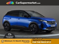 Blue Used 2021 Peugeot 3008 Premium Hatchback | £16,897 (Fair price)