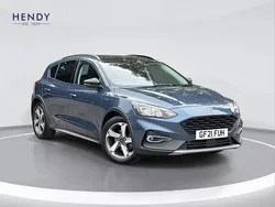 Blue Used 2021 Ford Focus Active Hatchback | £15,599 (Fair price)