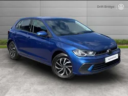 Blue Used 2024 VW Polo Life Hatchback | £17,695 (Fair price)