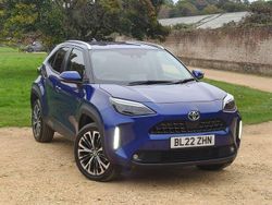 Blue Used 2022 Toyota Yaris Hybrid | £23,245 (Expensive)