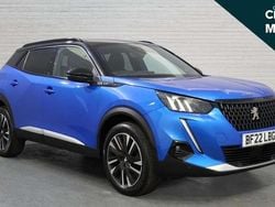 Blue Used 2022 Peugeot 2008 Premium SUV | £15,863 (Fair price)