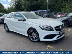 White Used 2018 Mercedes A180 AMG line Hatchback | £12,695 (Fair price)