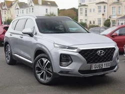 Silver Used 2019 Hyundai Santa Fe Premium SE SUV | £27,995 (A bit pricey)