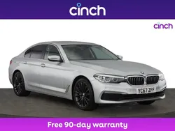 Silver Used 2017 BMW 530 Comfort Edition Sedan | £16,499 (Good price)