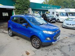 Blue Used 2015 Ford Ecosport Titanium SUV | £4,695 (Fair price)