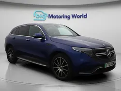 Blue Used 2021 Mercedes EQC400 AMG line SUV | £21,600 (Good price)