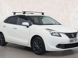 White Used 2018 Suzuki Baleno SZ5 Hatchback | £6,997 (Fair price)