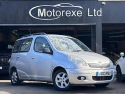 Silver Used 2003 Toyota Yaris Verso MPV | £4,250