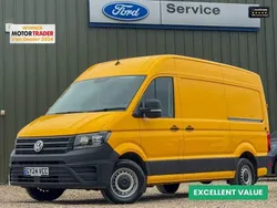 Yellow Used 2024 VW Crafter Trendline Van | £26,994 (Fair price)