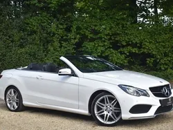White Used 2016 Mercedes E220 AMG line Cabriolet | £14,995 (Fair price)
