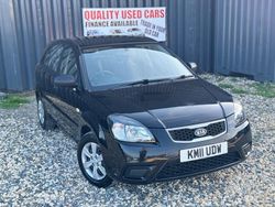 Black Used 2011 Kia Rio Hatchback | £1,590 (Fair price)