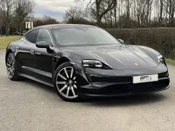 Black Used 2022 Porsche Taycan Performance Package Sedan | £55,989 (Fair price)