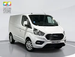 White Used 2023 Ford Transit Custom Limited Van | £16,995 (Good price)