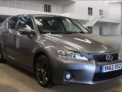 Grey Used 2012 Lexus CT200h Hatchback | £7,990 (A bit pricey)