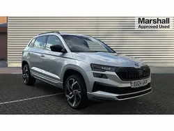Silver Used 2024 Skoda Karoq SportLine SUV | £24,950 (Good price)