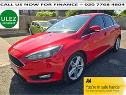 Red Used 2016 Ford Focus Zetec Hatchback | £4,350 (Good price)