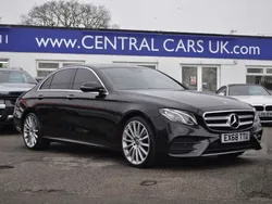 Black Used 2018 Mercedes E220 AMG Line Premium Sedan | £22,995 (Expensive)