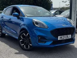 Blue Used 2021 Ford Puma ST-Line X SUV | £15,890 (Fair price)