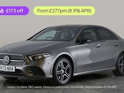 Grey Used 2022 Mercedes A250 AMG line Sedan | £18,988 (Fair price)