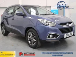Blue Used 2014 Hyundai ix35 SE SUV | £6,395 (Fair price)