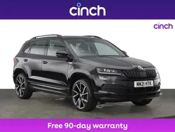 Black Used 2021 Skoda Karoq SportLine SUV | £19,999 (Fair price)