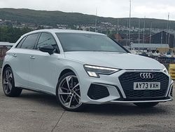 White Used 2023 Audi A3 Comfort Hatchback | £26,498 (Expensive)