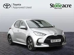 Silver New 2025 Toyota Yaris Hybrid Design Hatchback | £21,000 (Fair price)