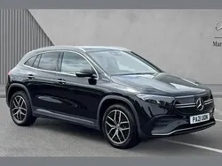 Black Used 2021 Mercedes EQA250 AMG Line Premium SUV | £23,801 (Fair price)
